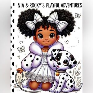Nia & Rocky's Playful Coloring Adventures